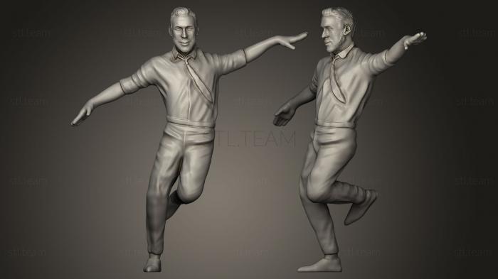 3D model Ryan Gosling dance (STL)